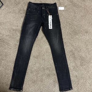 PURPLE SKINNY JEANS MENS SZ 28